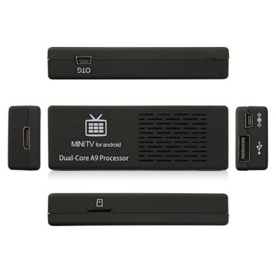 MK808B Mini Android TV Box TV Dongle Andriod PC Anroid 4.2 RK3066 Dual Core 1G 8G Bluetooth TF