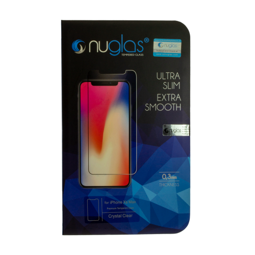 NuGlas Tempered Glass Screen Protector for iPhone XS Max (2.5D)