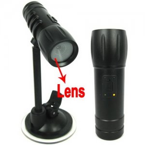 Flashlight Shape Camera Support PC Camera and Chatting Function