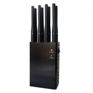 8 Antenna Handheld Jammers WiFi VHF UHF and 3G 4GLTE 4GWimax Phone Signal Jammer