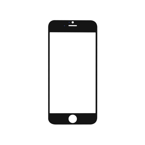 iPhone 12 Glass Lens Screen - Black