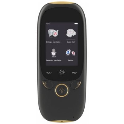 boeleo K1 2.0 inch AI Touch Control Voice Translator - BLACK