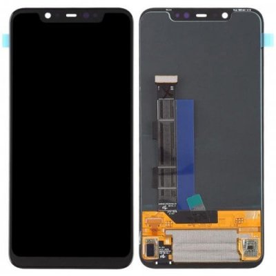 Black Screen Assembly for Xiaomi Mi 8 - BLACK