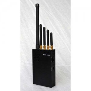 3W Portable Phone Jammer & LOJACK & GPS Jammer