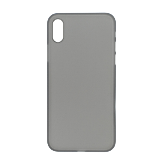 iPhone XS Ultrathin Phone Case - Frosted Black - Click Image to Close