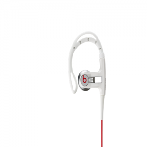 Beats By Dr Dre PowerBeats Clip-On White Headphones