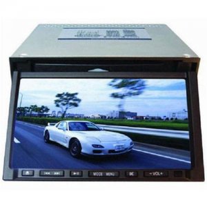 Double Din Remote Control 7 Inch Car DVD Player with TV Tuner