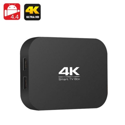 A400 H3 4K Quad Core TV Box - AllWinner H3 1.2GHz CPU, 1GB RAM, OTG, Miracast, DLNA, Airplay, SD Card Slot, Android 11.0