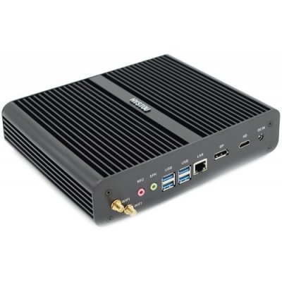 HYSTOU P05B I7 8550U Fanless Mini PC - BLACK