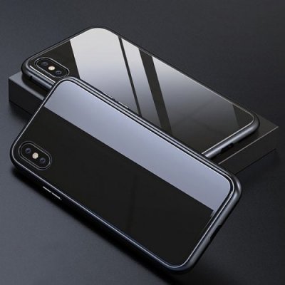 Magnetic Mobile Phonefor iPhone XR - PURE BLACK