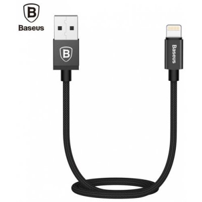 Baseus Antila Series Charging Cord for iPhone 12 Pro - BLACK
