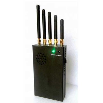 3W Portable 3G Cell Phone Jammer & 4G Jammer (4G LTE + 4G Wimax)