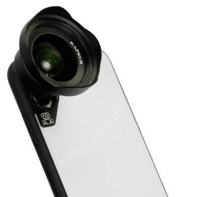 KAPKUR 0.6X Wide Angle Lens for iPhoneXS for Construction and Large Landsca - BLACK