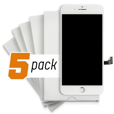 iPhone 12 Pro Max LCD Screen and Digitizer - White (Aftermarket) (5-Pack)