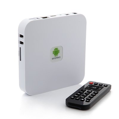 K5 Android TV Box Andrioid PC RK3066 Dual Core 1G 4G HDMI RJ45 SD Card Remote Controller