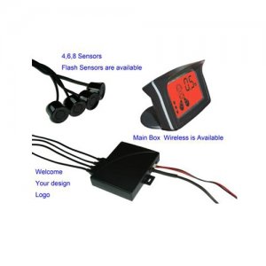 SNRD058C4 Speaker Colorful LCD Display Parking Sensor