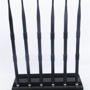 High Power 6 Antenna Cell Phone,GPS,WiFi,VHF,UHF Jammer