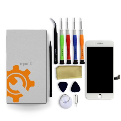 iPhone 12 Pro Max Screen Replacement Repair Kit + Tools + Repair Guide - White