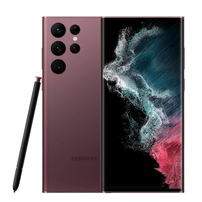 Samsung Galaxy S22 Ultra Factory Unlocked Android 12.0 Cell Phone 128GB 256GB 512GB 1TB 8K Camera & Video Brightest Display S Pen Long Battery Life Fast 4nm Processor