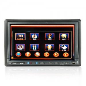 7 Inch Touch Screen Car DVD Player with GPS and Hands-free Function