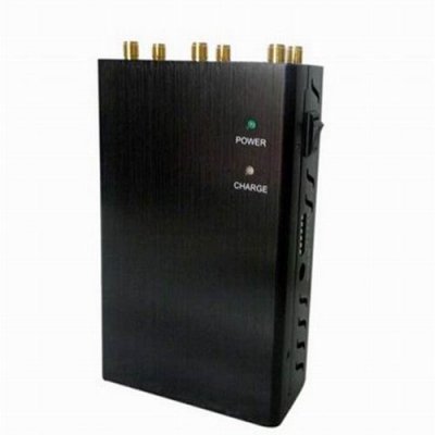 6 Antenna Selectable Portable GPS LoJack 4G Wimax Phone Signal Jammer
