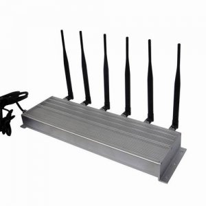 6 Antenna High Power 3G Cell phone & 315MHz 433MHz Jammer