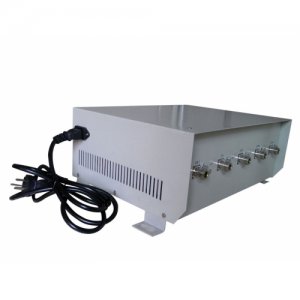 70W Powerful Desktop Mobile Phone Jammer for 4G LTE with Omnidrectional Antenna