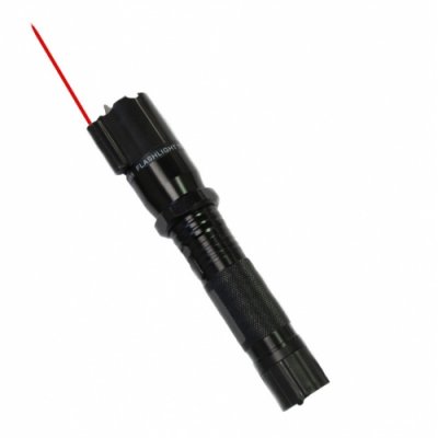 One Million Volt Stun Gun with Flashlight and Red Laser