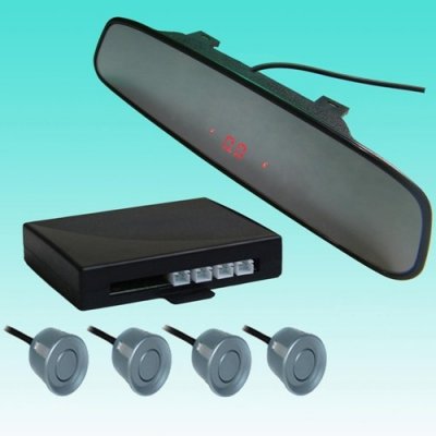 RD027C4 Rearview Mirror LED Display Parking Sensor System