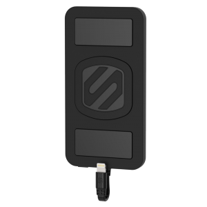 Scosche Magnetically Mounted Portable Power Bank for Lightning Devices - Black