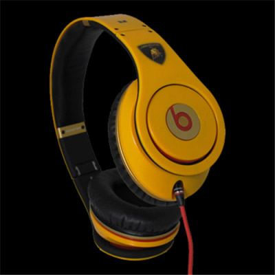 Beats By Dr Dre lamborghini Limited Yellow Headphones