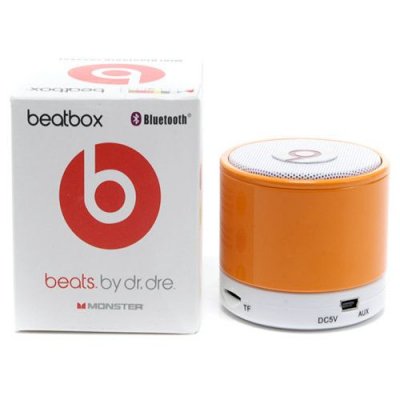 Beats By Dr Dre Beatsbox Portable Bluetooth Mini Speakers Orange