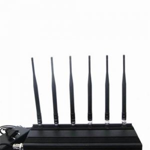 6 Antenna Cell phone,WiFi & RF Jammer (315MHz/433MHz)