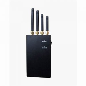 4 Band 4W Portable GPS Cell Phone Signal Jammer