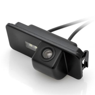 Reversing Car Camera - For Volkswagen Vehicles, 2x LEDs, PAL, 420TVL, Weatherproof