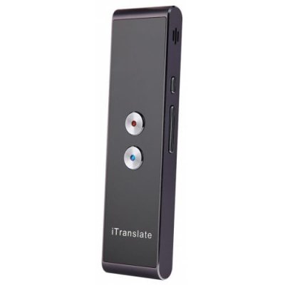 T8 Pocket Intelligent Multilingual Translator Device - BLACK