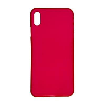 iPhone XS Ultrathin Phone Case - Frosted Red