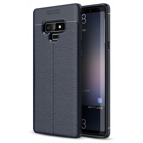 Case for Samsung Galaxy Note 9 Shockproof Back Cover Solid Color Soft TPU - CADETBLUE