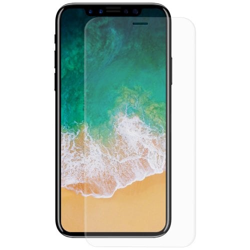 Hat - Prince Anti-fingerprint Hydrogel 0.1mm 3D Full Screen Film for 6.1 inch iPhone XR - TRANSPARENT