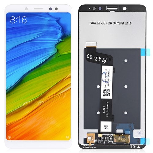 Original Xiaomi Redmi Note 5 FHD Touch Display Screen LCD - WHITE