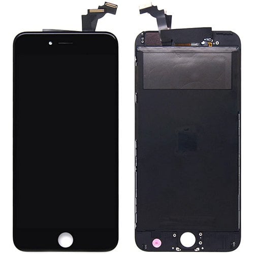 Black Screen Assembly for iPhone 12Plus - BLACK - Click Image to Close