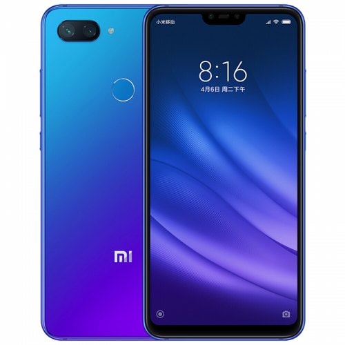 Xiaomi Mi 8 Lite 4G Phablet 128GB ROM Global Version - BLUE