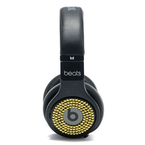 Beats By Dr Dre PRO DETOX Limited Edition Gold Diamond Headphones