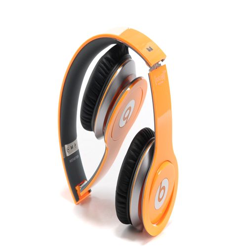 Beats By Dr Dre Solo High Definition OverEar Orange Headphones with