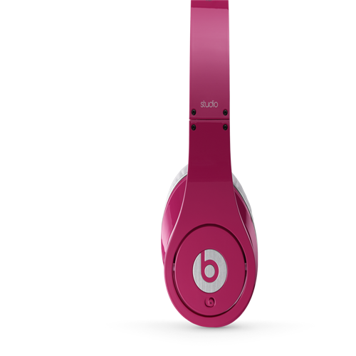 Beats by Dr Dre Studio Over-Ear Pink Headphones