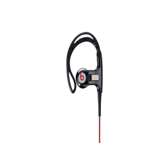 Beats By Dr Dre PowerBeats Clip-On Black Headphones