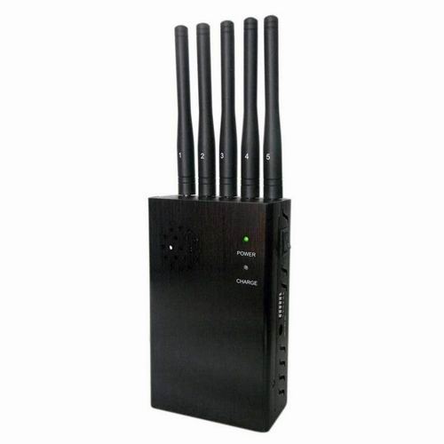 Selectable Handheld 3G 4G LTE All Phone Signal Blocker & GPS Jammer