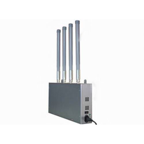 High Power Mobile Phone Jammer with Omni-directional Firberglass Antenna - Click Image to Close