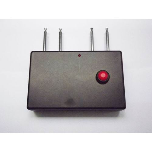 Portable Quad band RF Jammer (310MHz/ 315MHz/ 390MHz/433MHz)