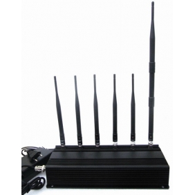 6 Bands Signal Jammer - Lojack Jammer - GPS Jammer - 2G 3G Cell Phone Jammer